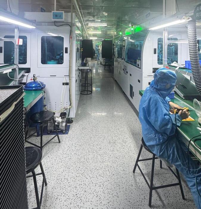 Capacitive Touch Screen Production Line